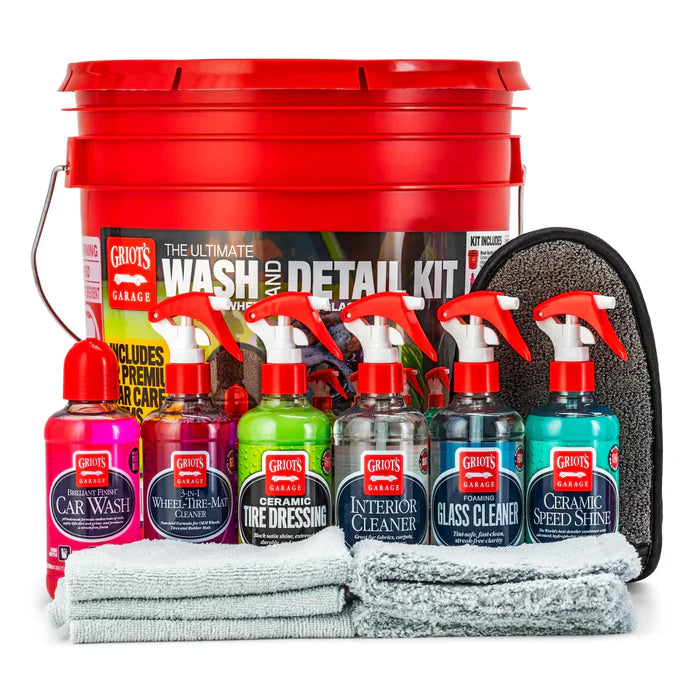 GRIOT's GARAGE The Ultimate Wash & Detail Kit